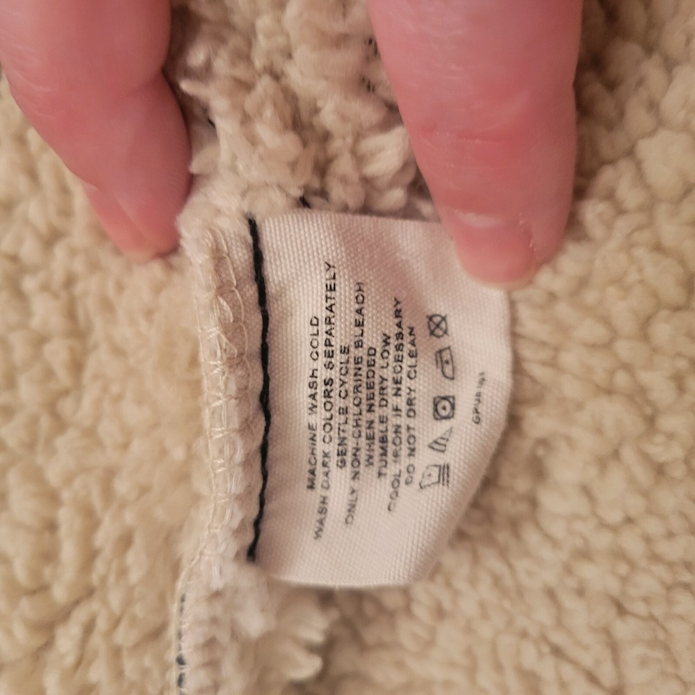 SOHO Thread Shacket‎ Multi Plaid Flannel Fleece Sherpa Lined Button Front XL - Picture 15 of 16